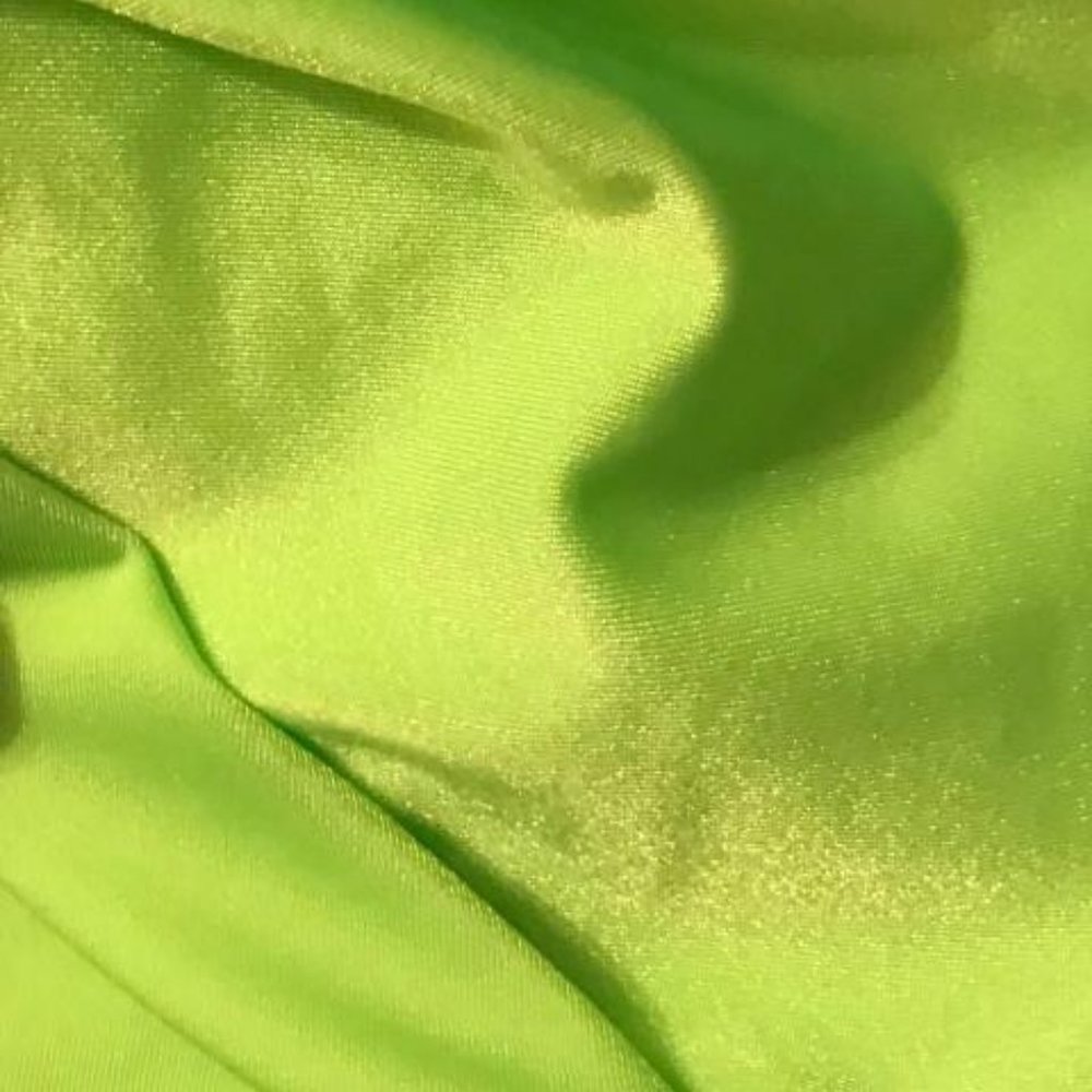 Lime Hiv-Vis Neck Gaiter Durag great for running riding motorcycles night work - Picture 2 of 6